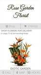 Mobile Screenshot of flowerslargofl.com